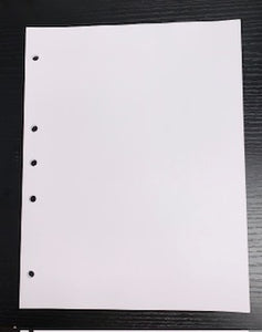 100 Sheet White Minute Book Paper 3 Hole & 5 Hole
