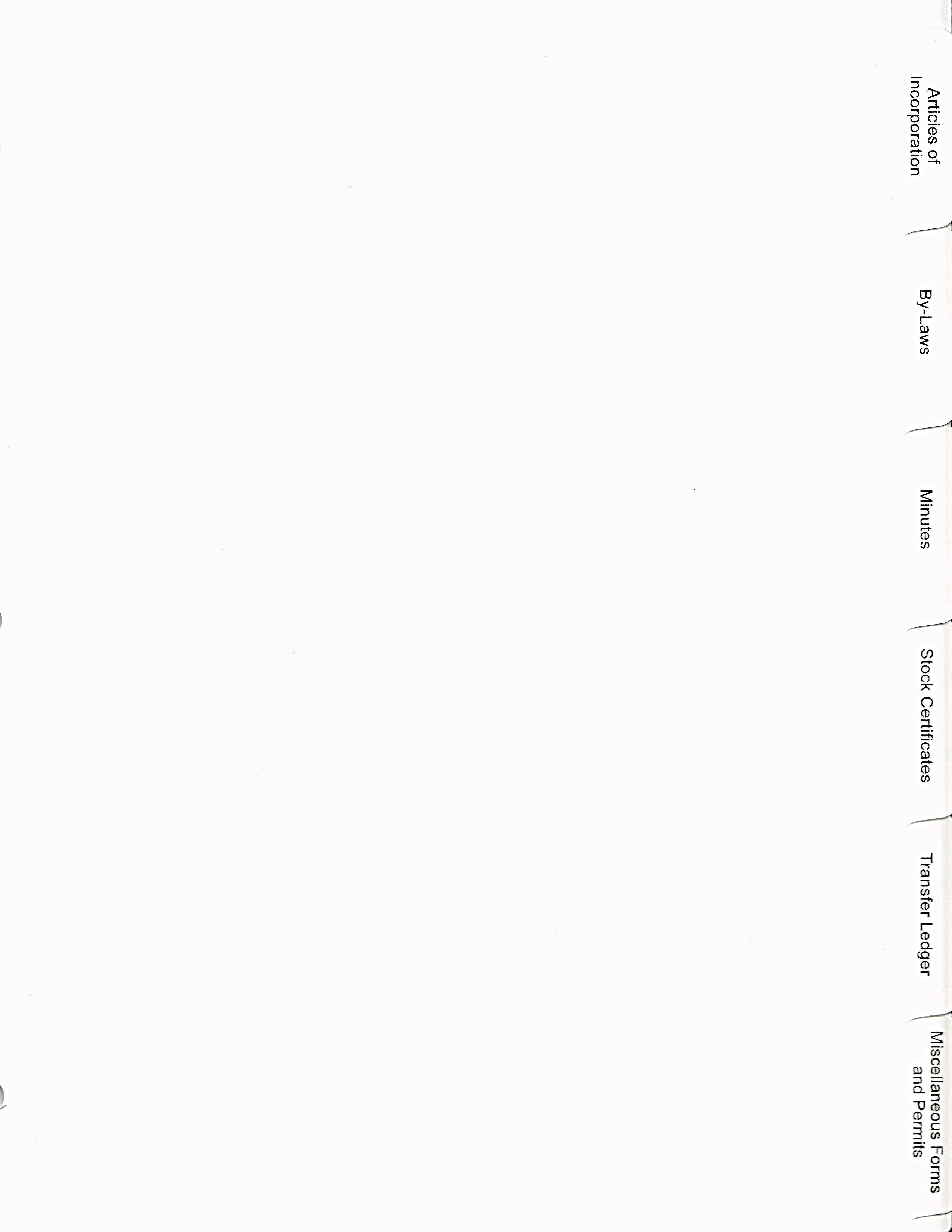 Tab Dividers