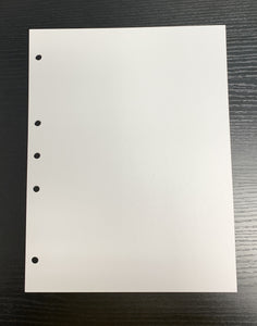 100 Sheet White Minute Book Paper 3 Hole & 5 Hole