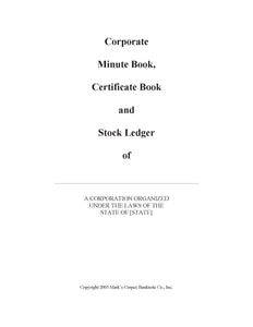 Printed Minutes & Bylaws or Operating Agreement