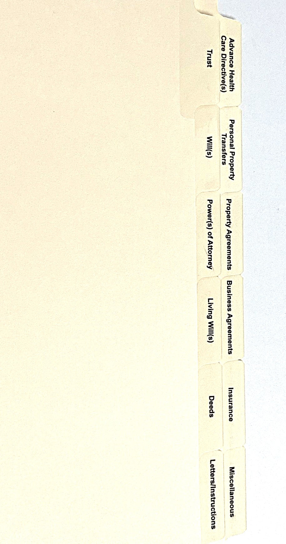 Tab Dividers