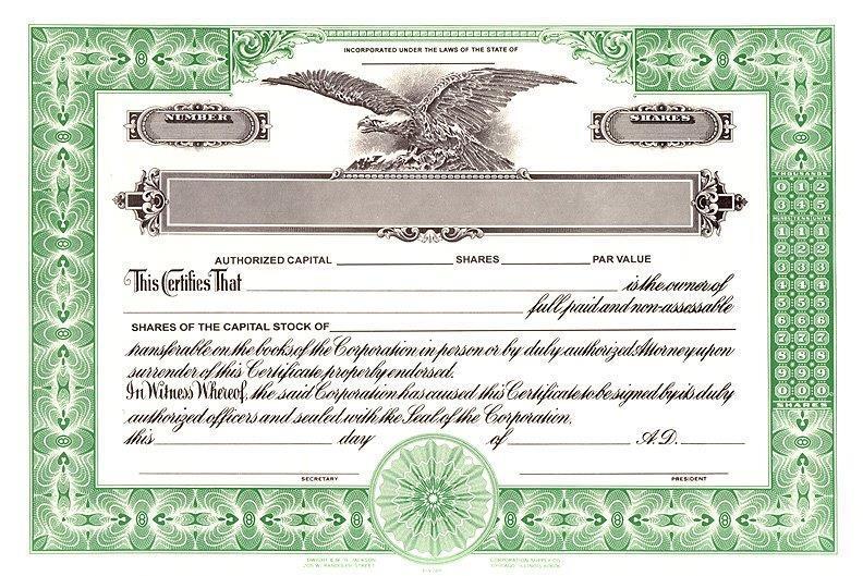 blank-dwight-jackson-eagle-certificates for Free Printable Blank Stock Certificates Blank Dwight Jackson Eagle Certificates for Free Printable Blank Stock Certificates